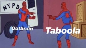 taboola outbrain merger oarex