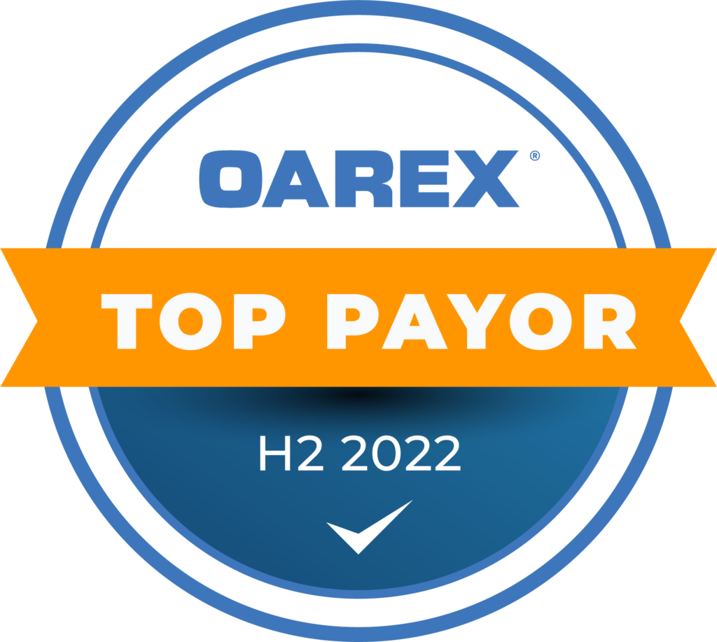 OAREX H2 2022 Top Payors